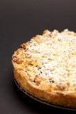Tarte crumble pomme rubarbe patisserie Collet